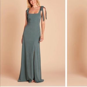 Birdy Grey / Alex Dress, medium crepe sea glass